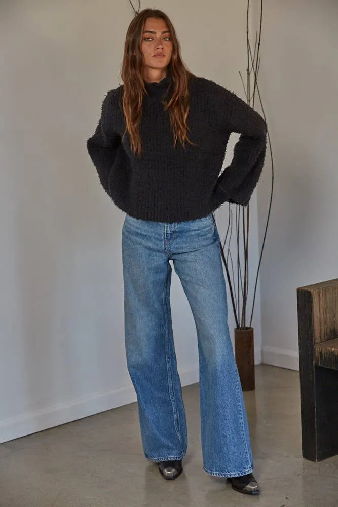 Knit Sweater Turtle Neck