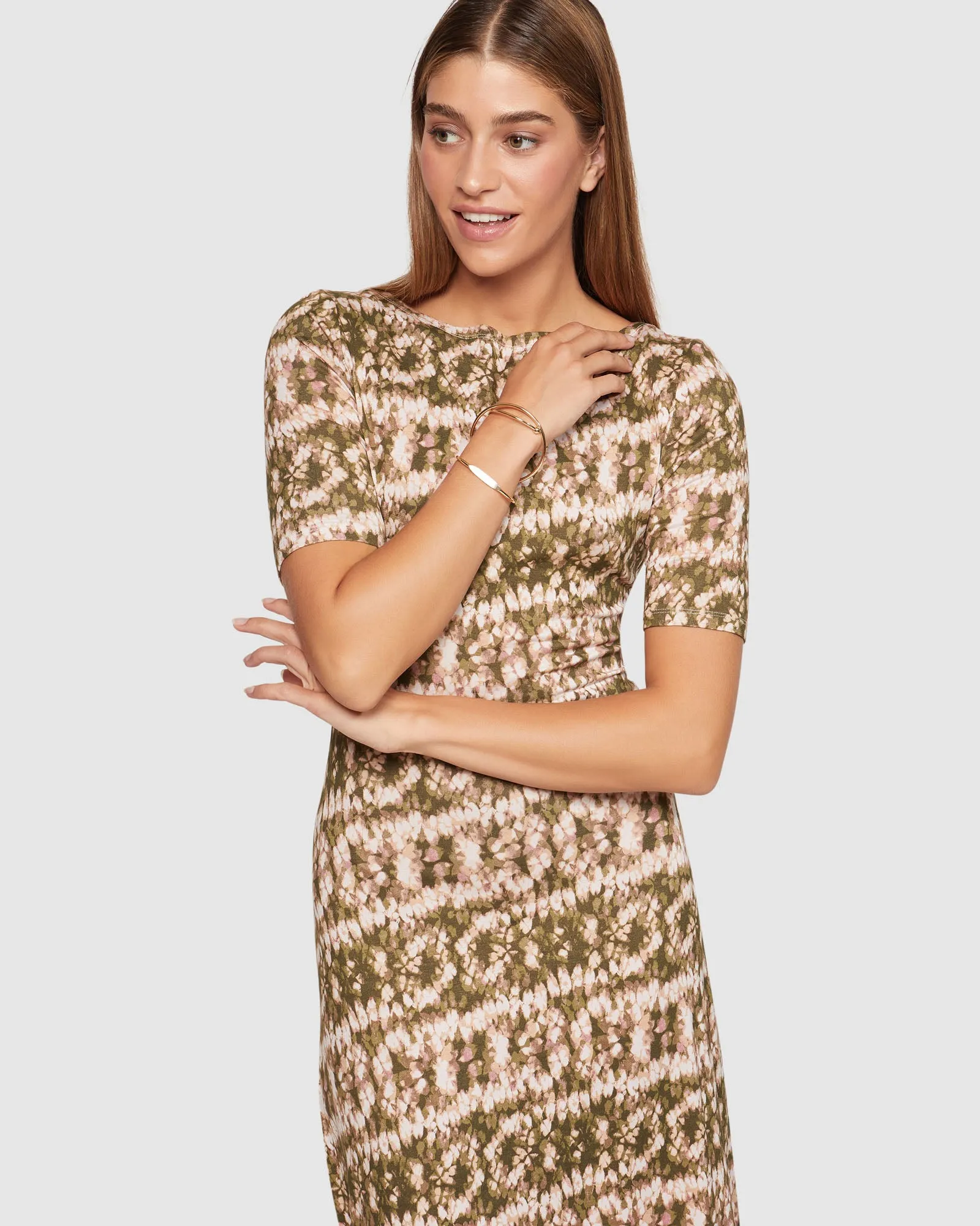 Leonie Flower Printed Dress
