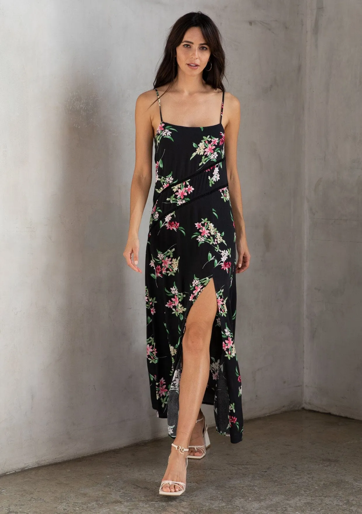 Maddox Floral Maxi Dress