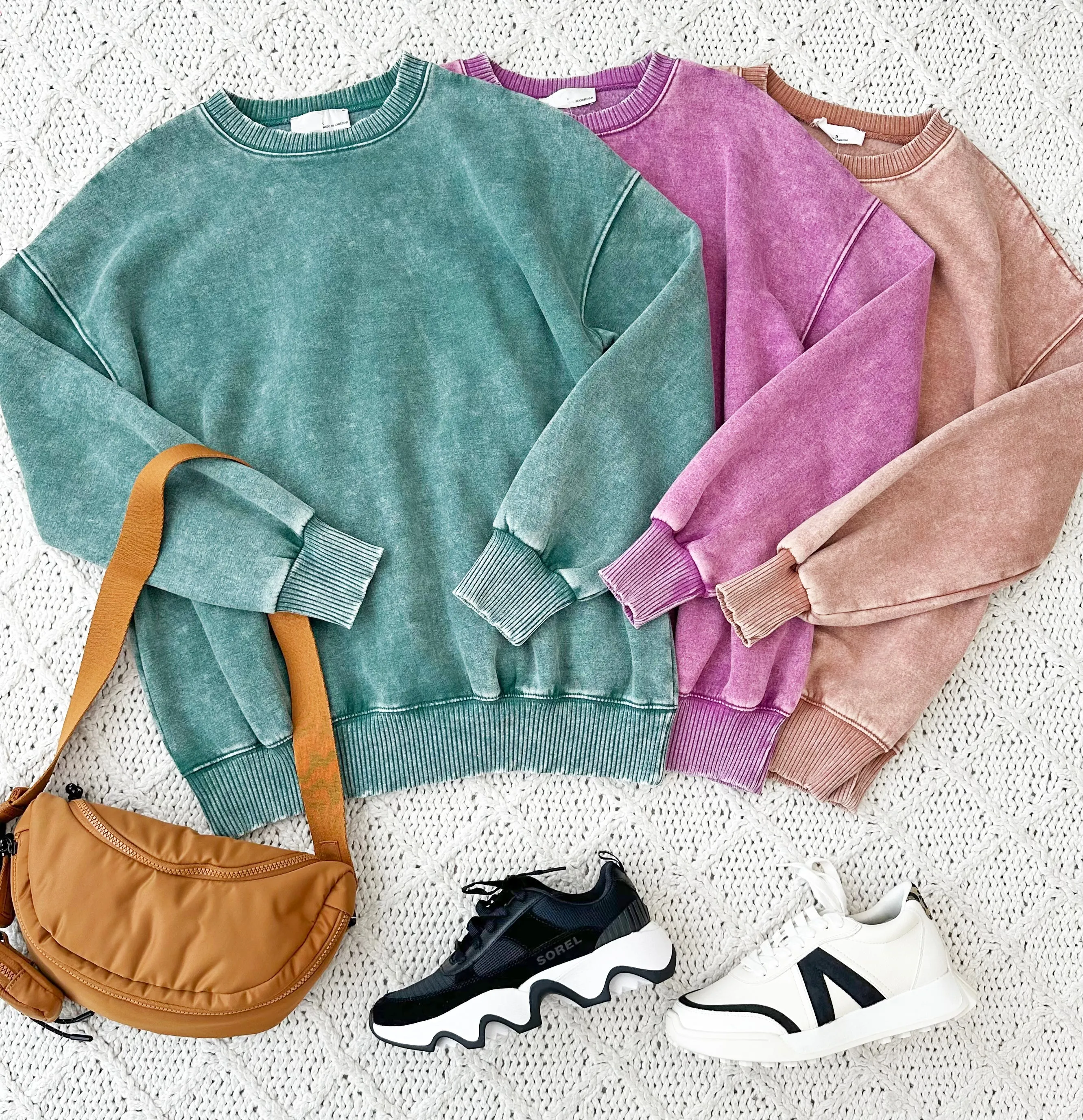 Madison Mineral Wash Pullovers - 3 Colors! - FINAL SALE