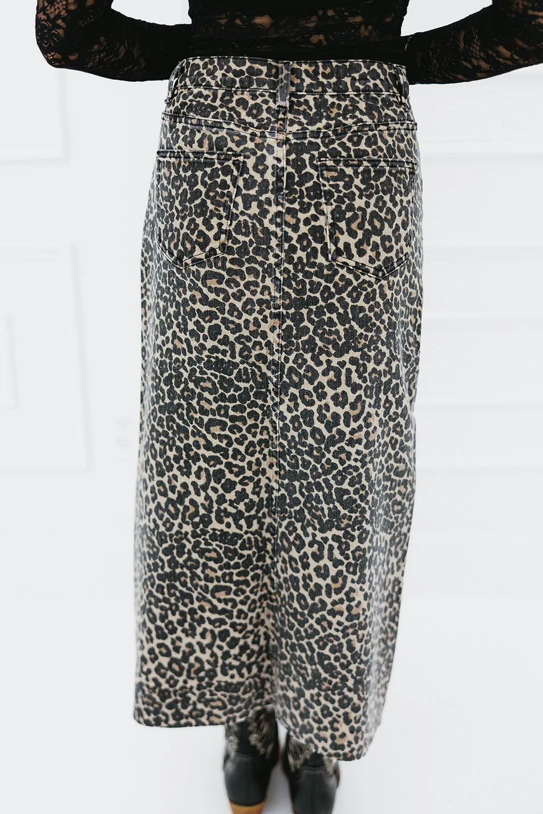 Marjorie Maxi Skirt - Leopard
