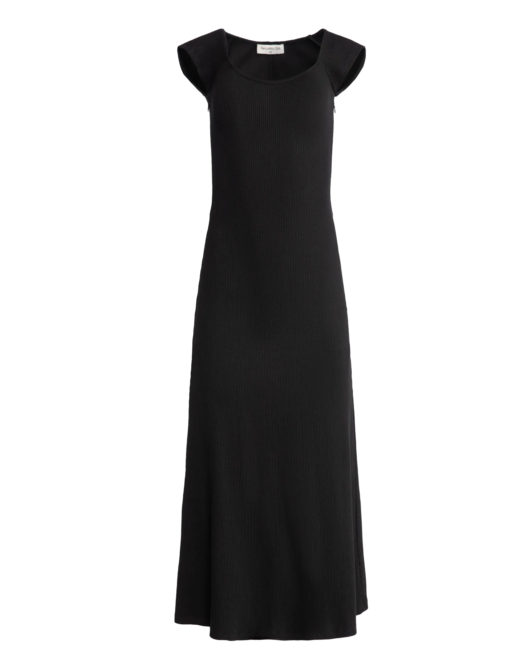 Marley Ribbed Maxi Dress | Black