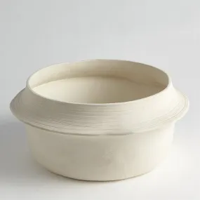 Matte Cream Marble Bowl