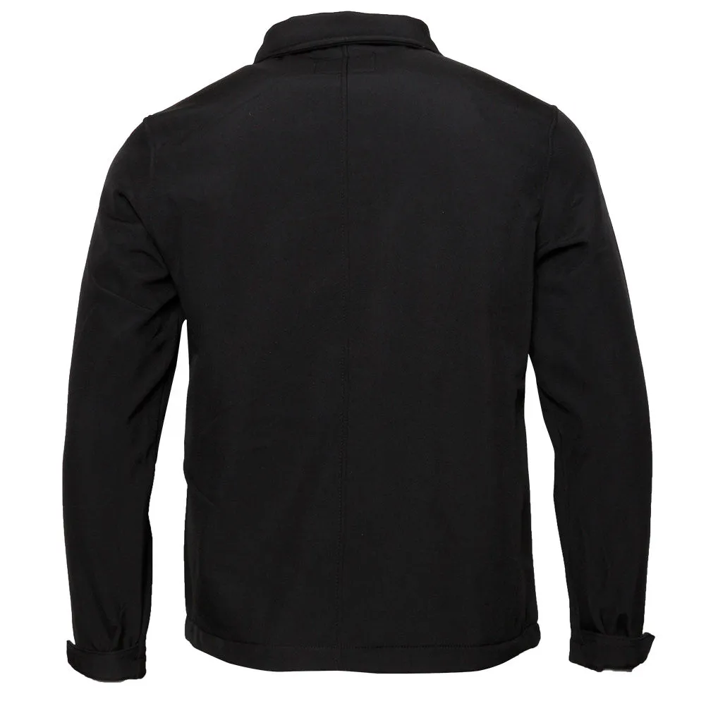 Men's Jacket Fleece Lined Full Zipper Water Resistant Polyester Jerry Top
