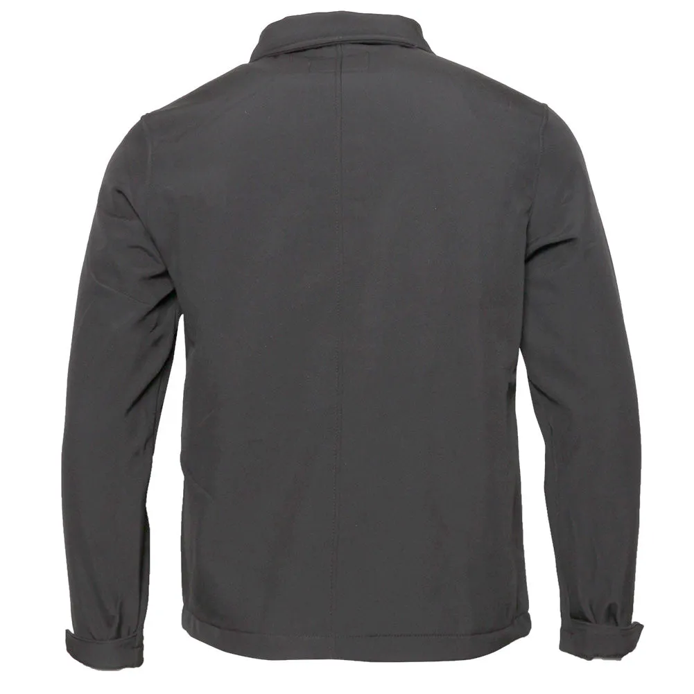 Men's Jacket Fleece Lined Full Zipper Water Resistant Polyester Jerry Top