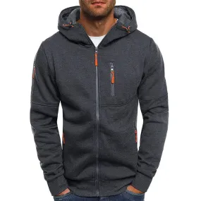 Men's Stylish Tech Fleece Jacket - Ultimate Comfort and Modern Design for Cool Weather