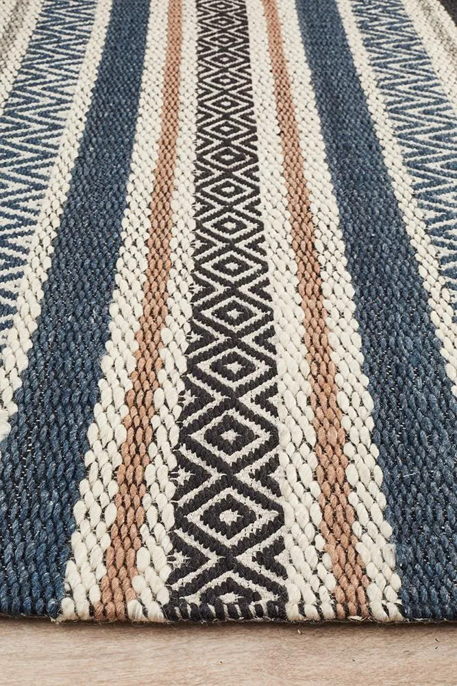 Miller 732 Rug (Denim) by Rug Culture