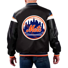 MLB NEW York Mets Leather Jacket