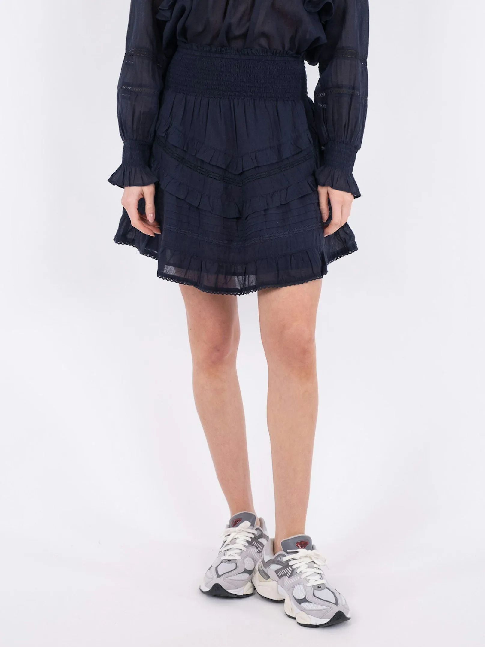 Neo Noir Donna Voile skirt