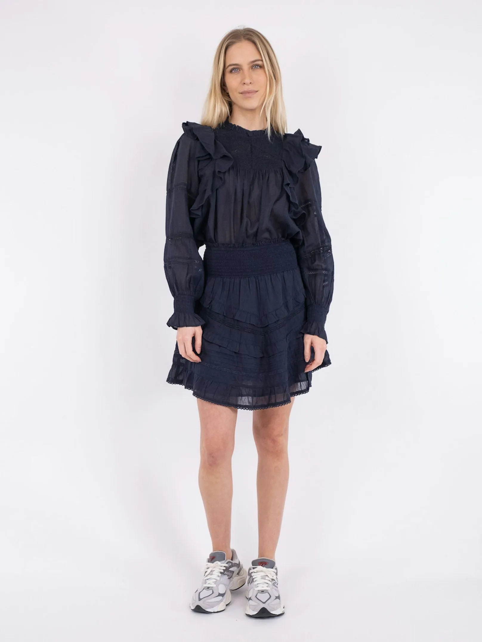 Neo Noir Donna Voile skirt