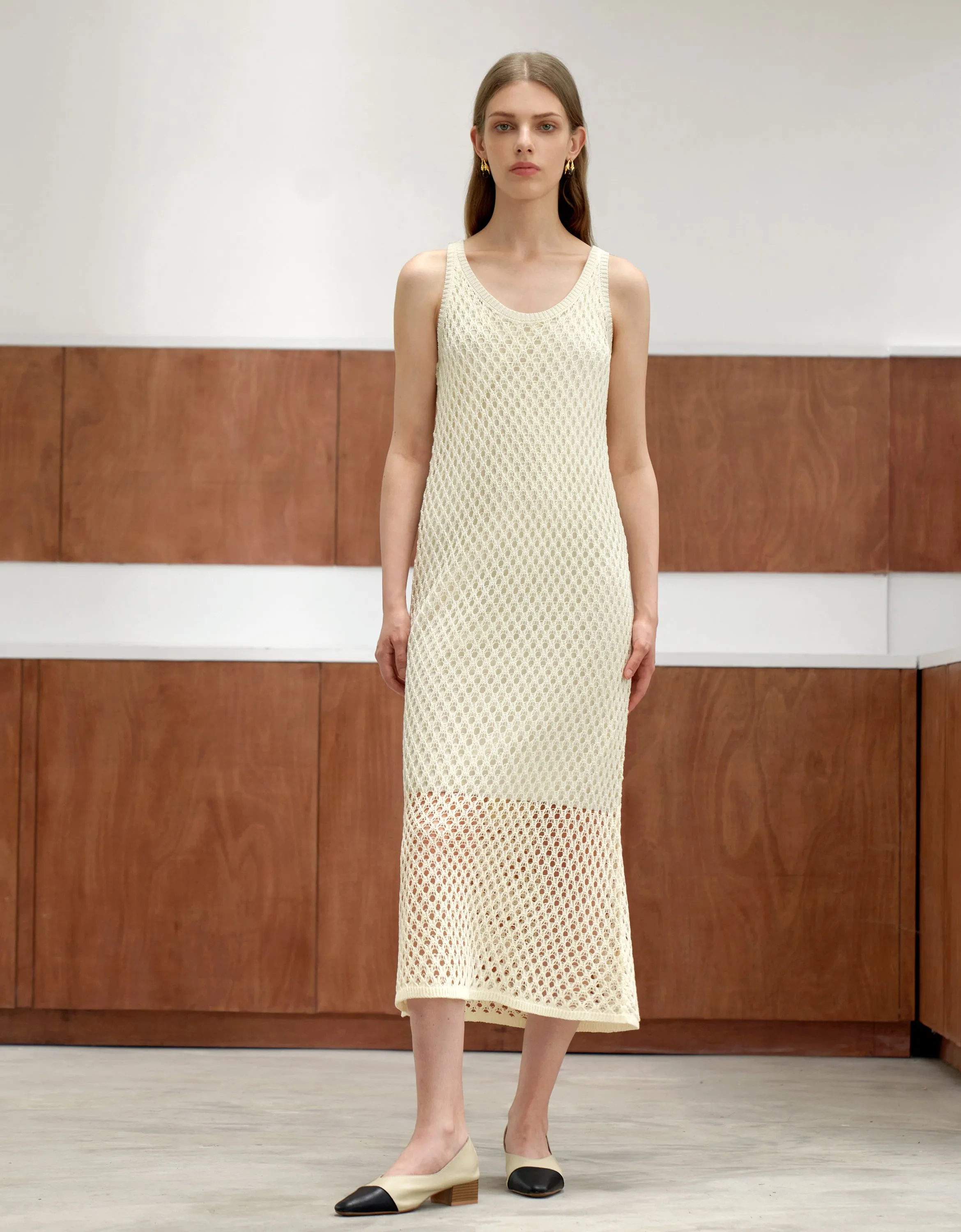 Net Knit Dress