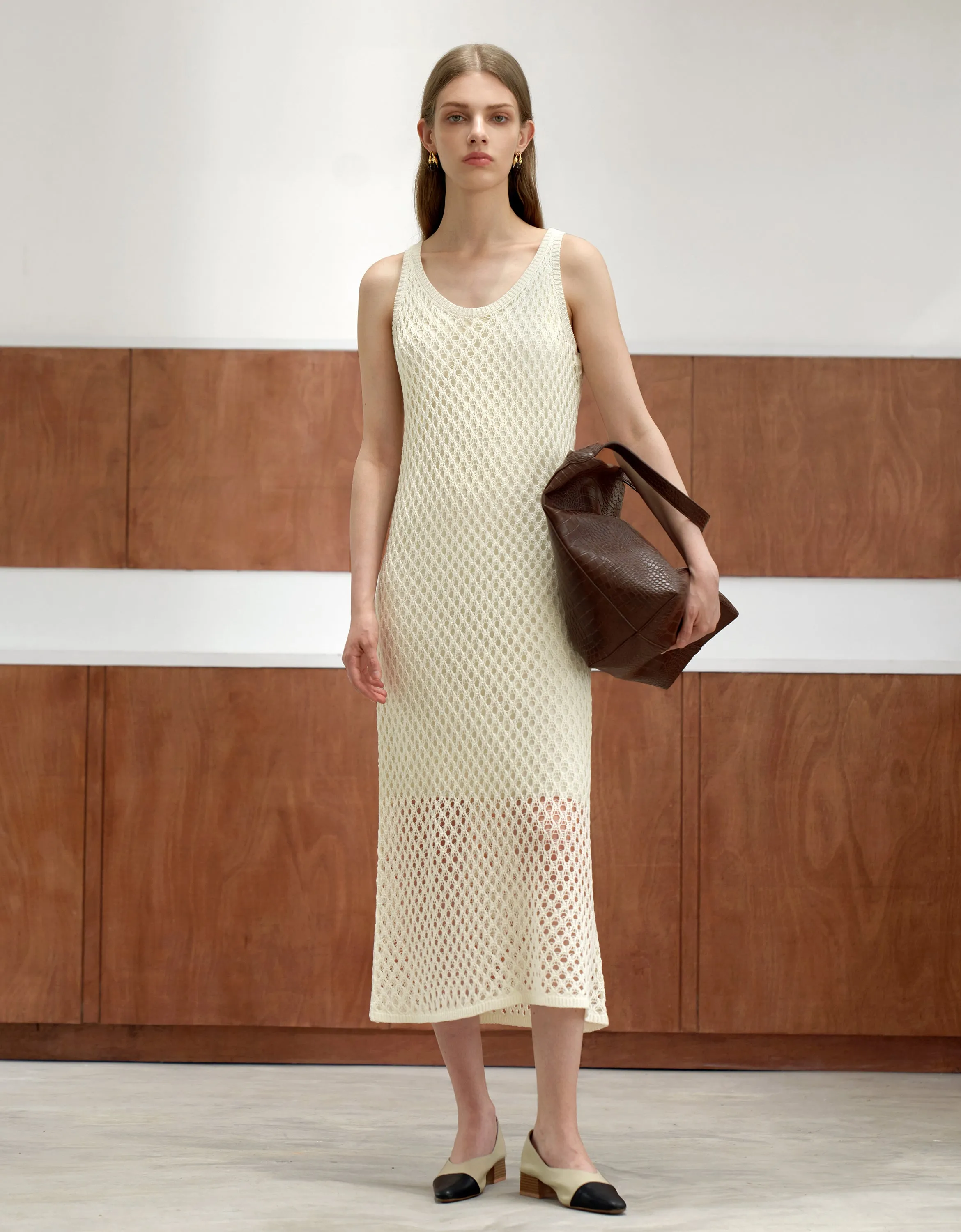 Net Knit Dress