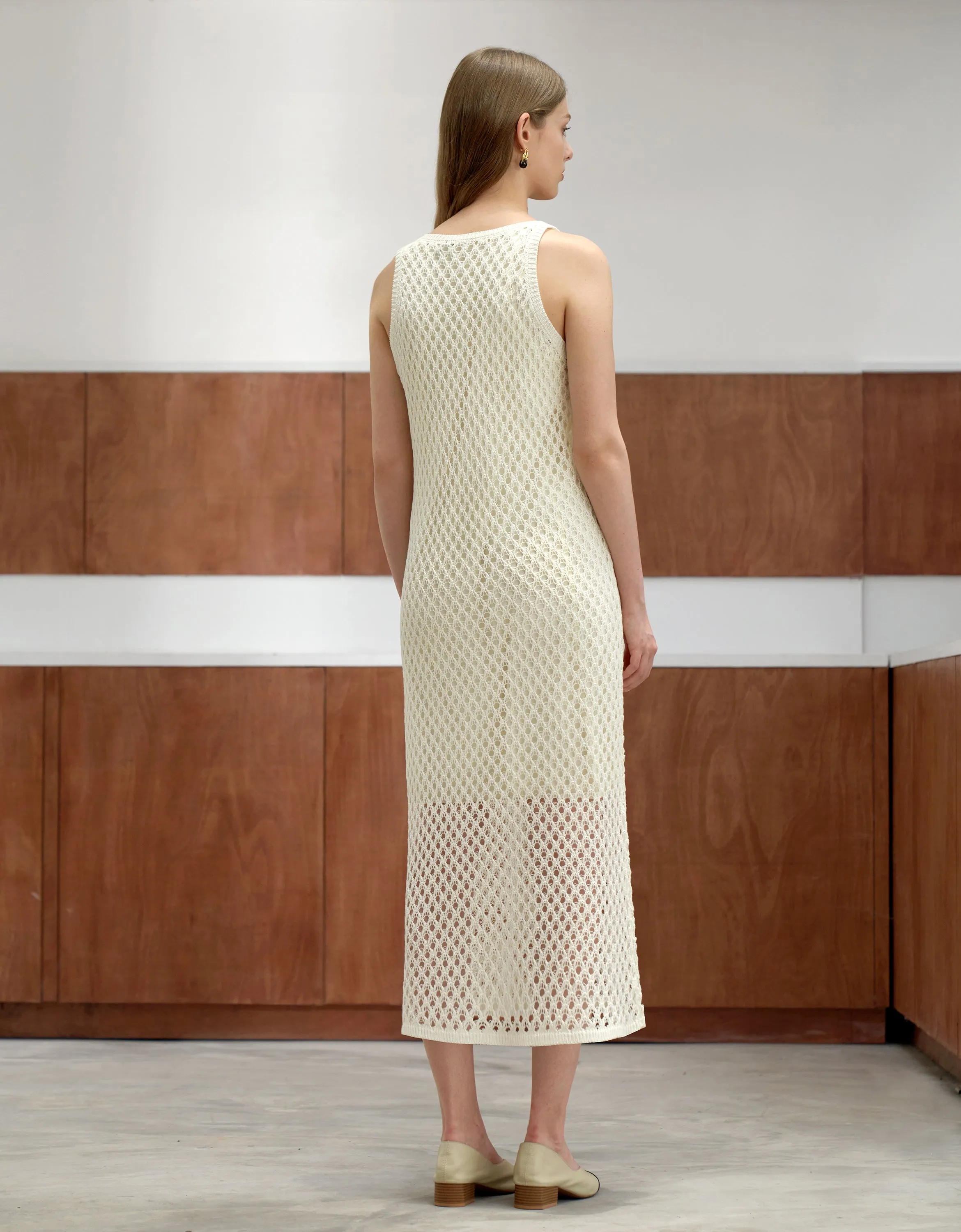 Net Knit Dress
