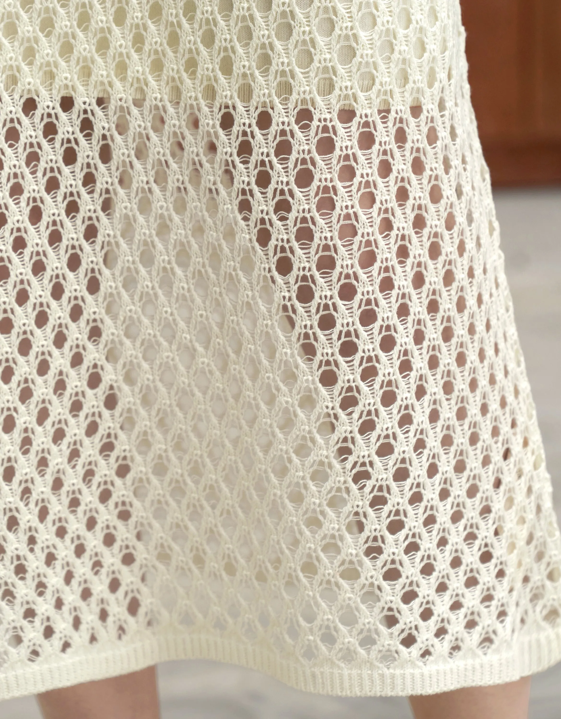 Net Knit Dress