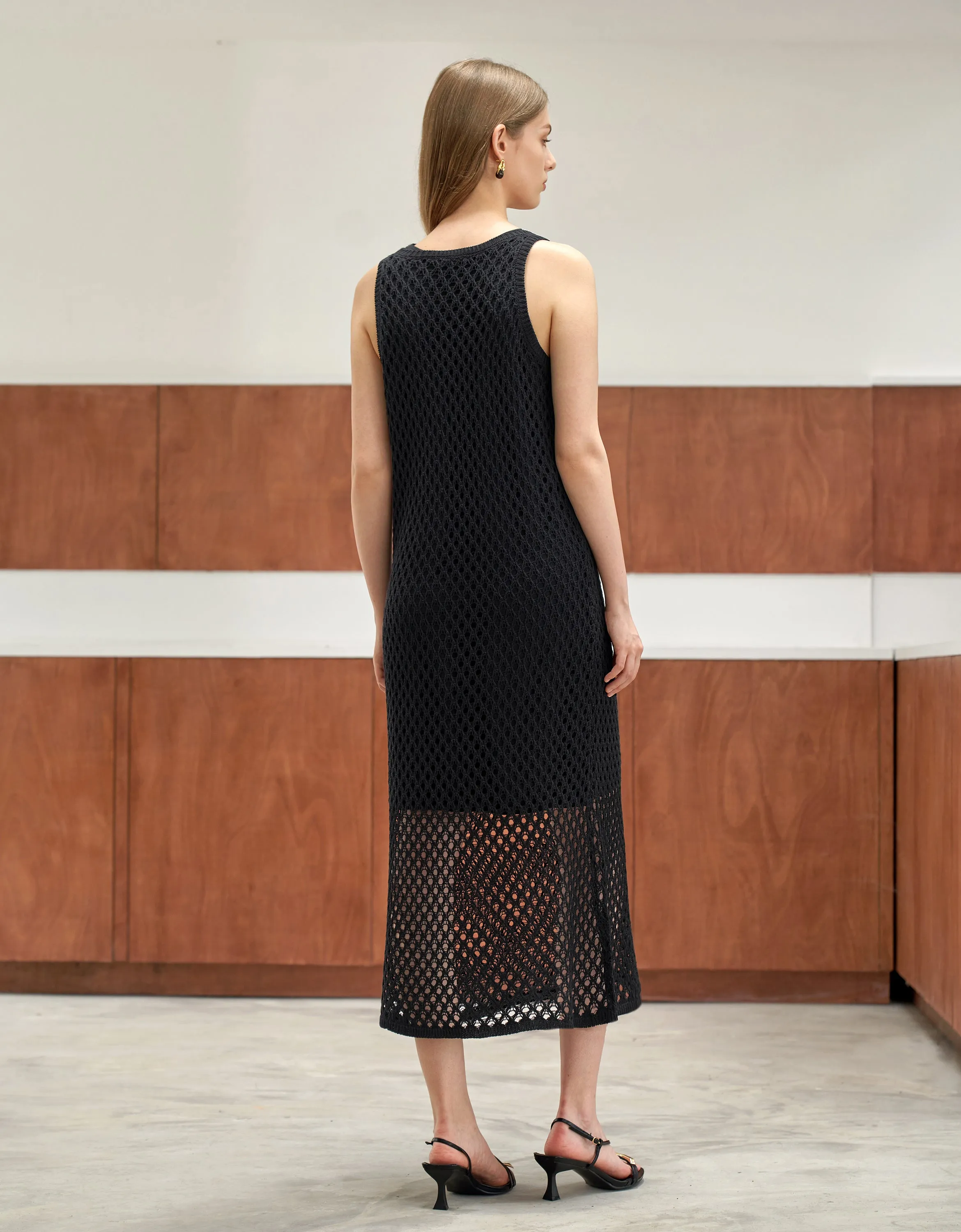 Net Knit Dress