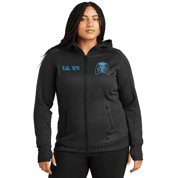 New Era Ladies Custom Respiratory Nurse Fleece Jacket