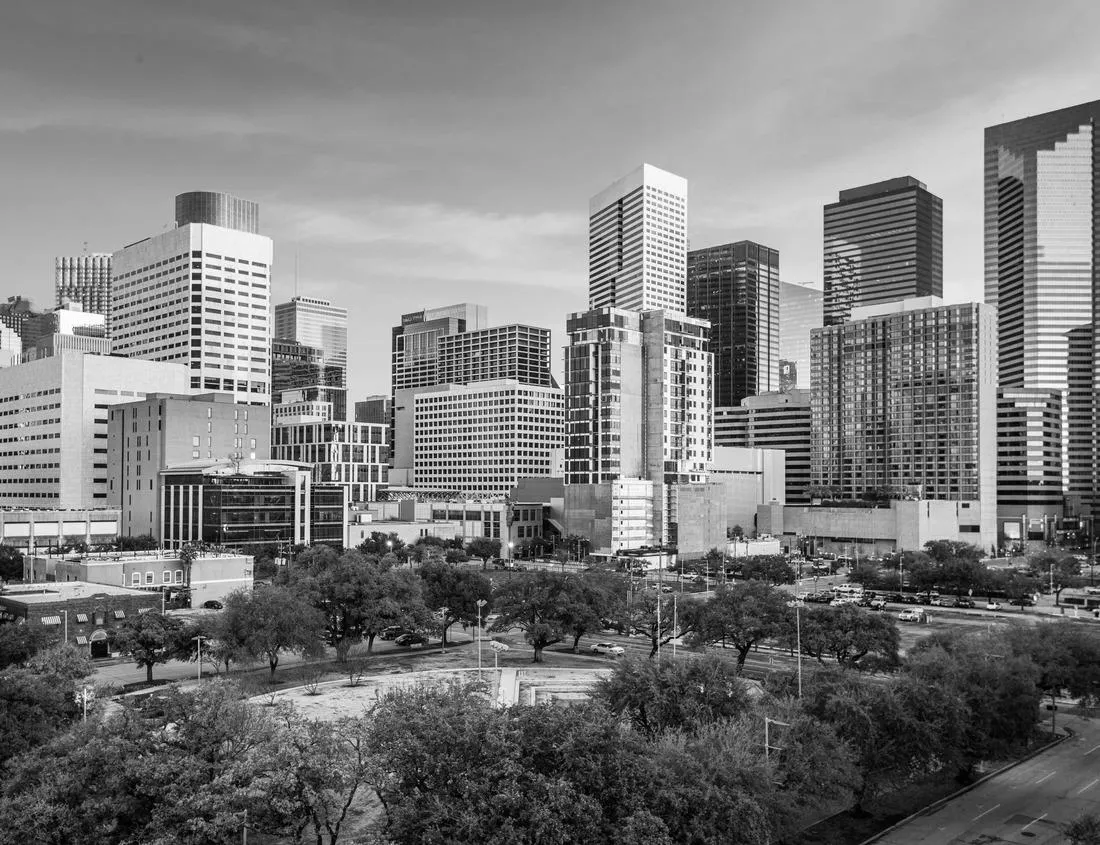 Noah Jigsaw Puzzle Jacksonville, Florida, USA downtown skyline on St. Johns River in black white 1000 pieces