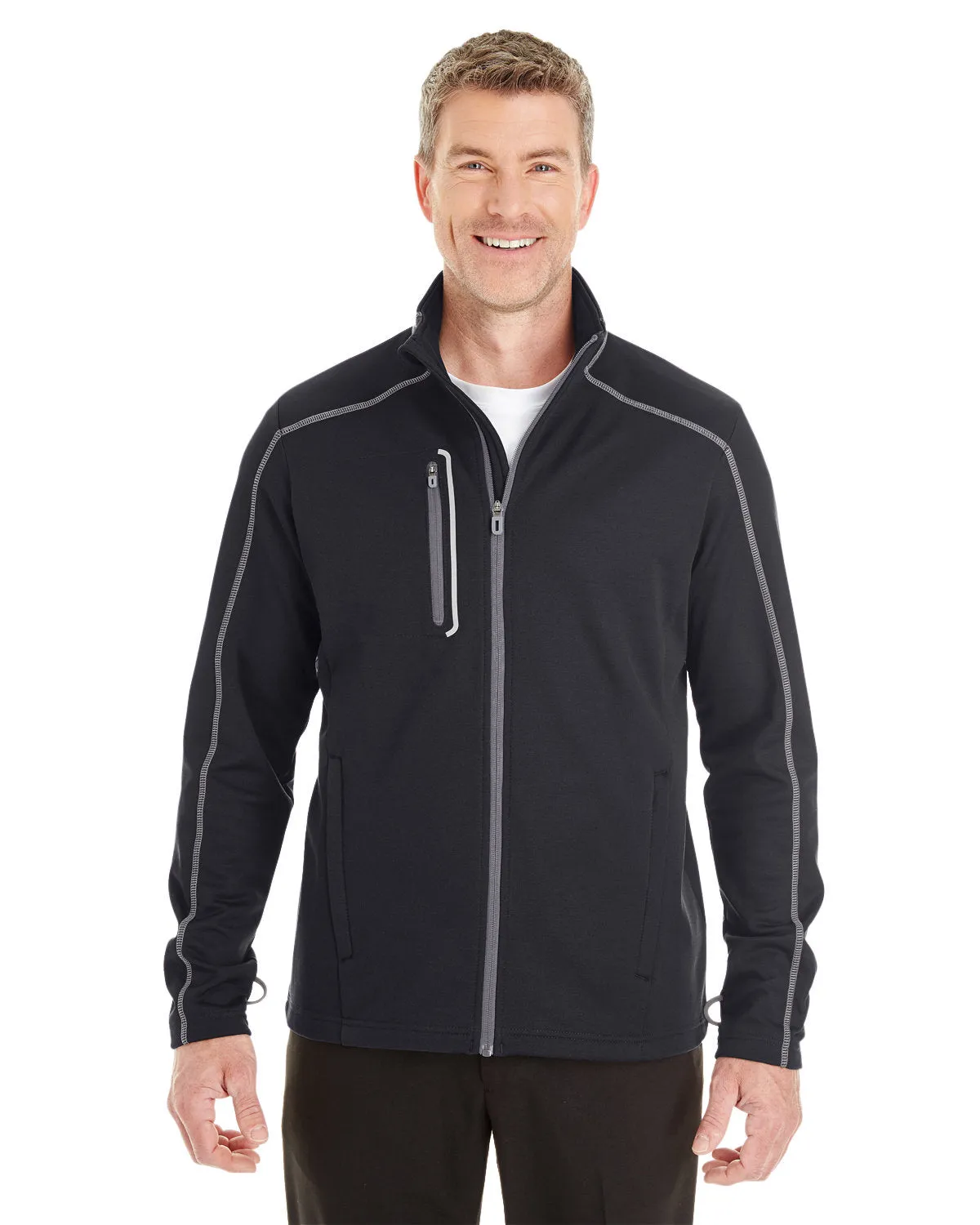 North End Men's Endeavor Interactive Performance Fleece Jacket