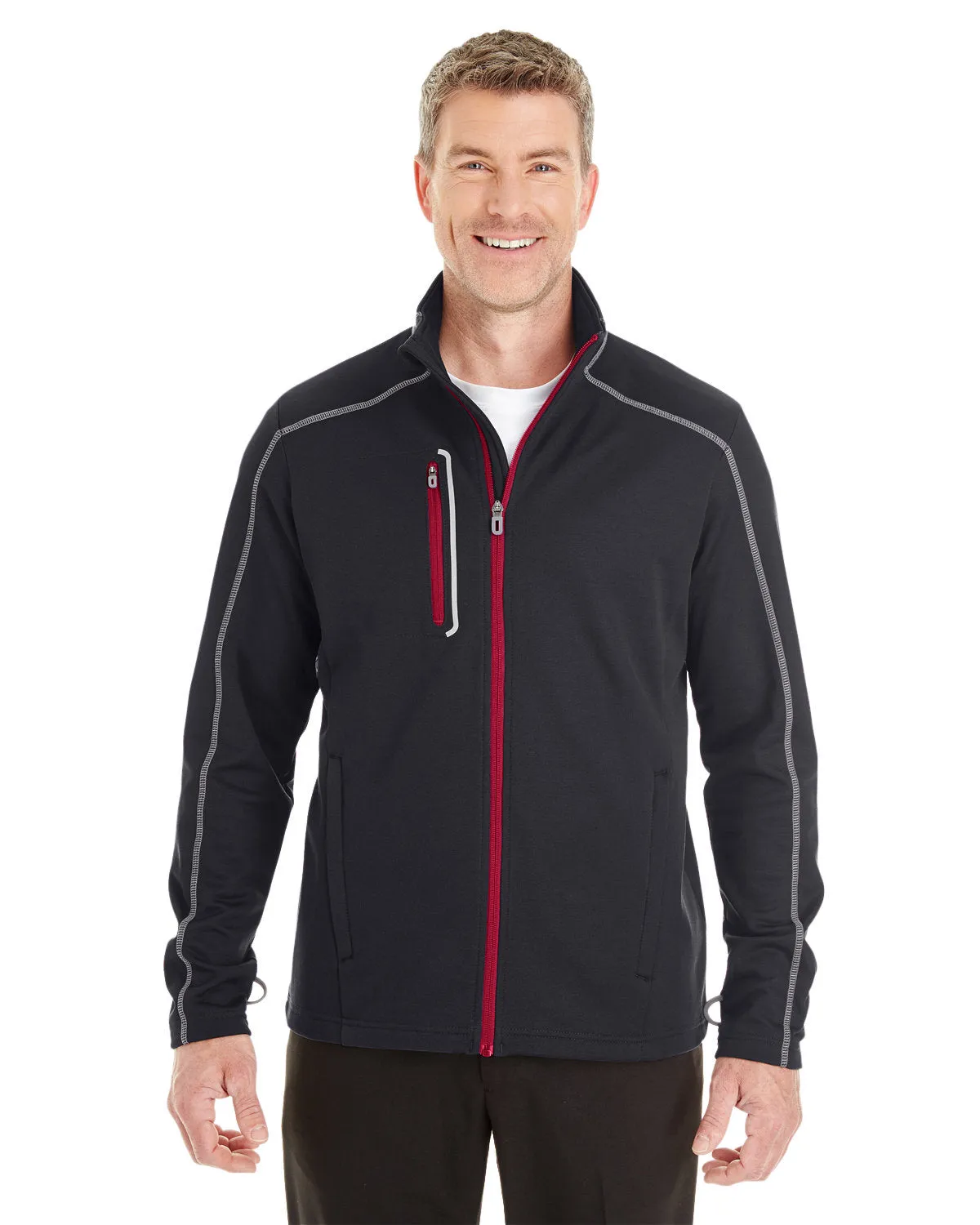North End Men's Endeavor Interactive Performance Fleece Jacket