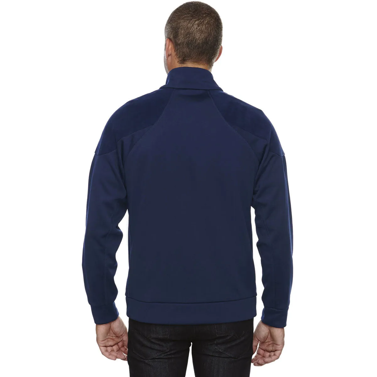 North End Men's Night Evoke Bonded Fleece Jacket