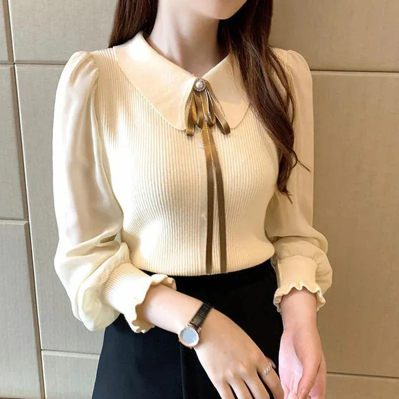 Olivia Elegante Pullover | Eleganter Damenpullover mit Kragen