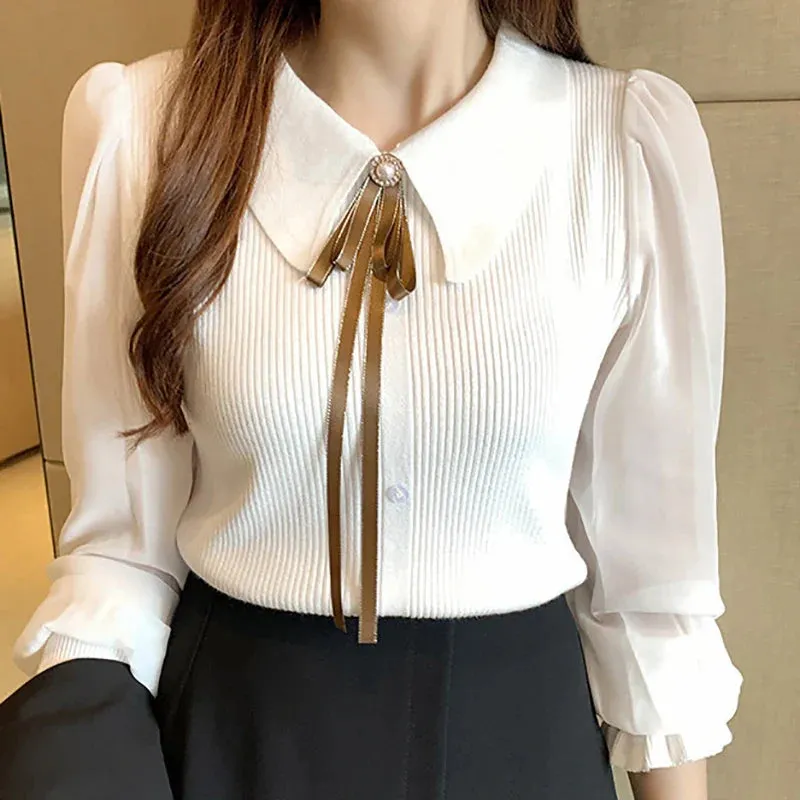 Olivia Elegante Pullover | Eleganter Damenpullover mit Kragen