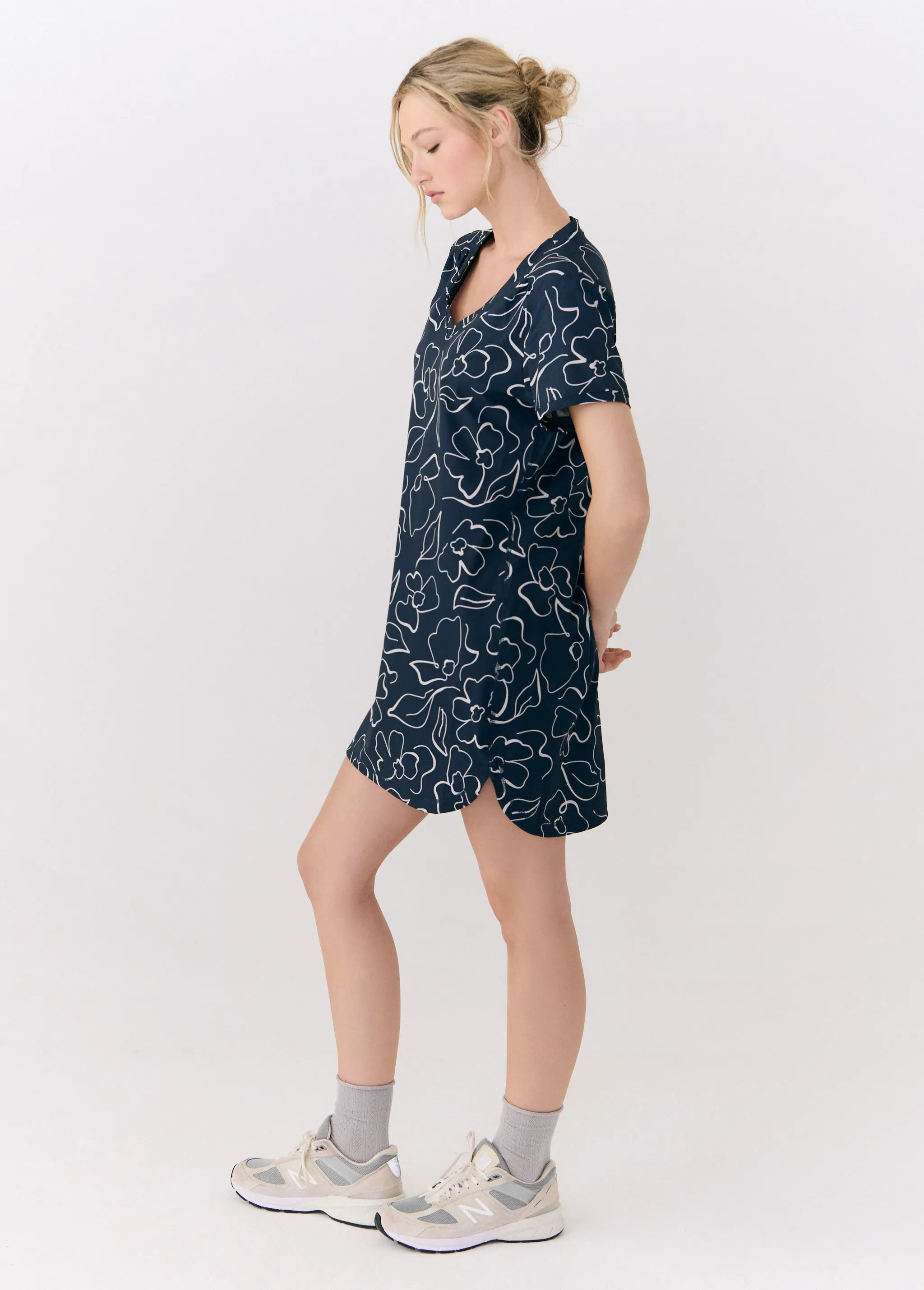 Olivie V Neck Dress