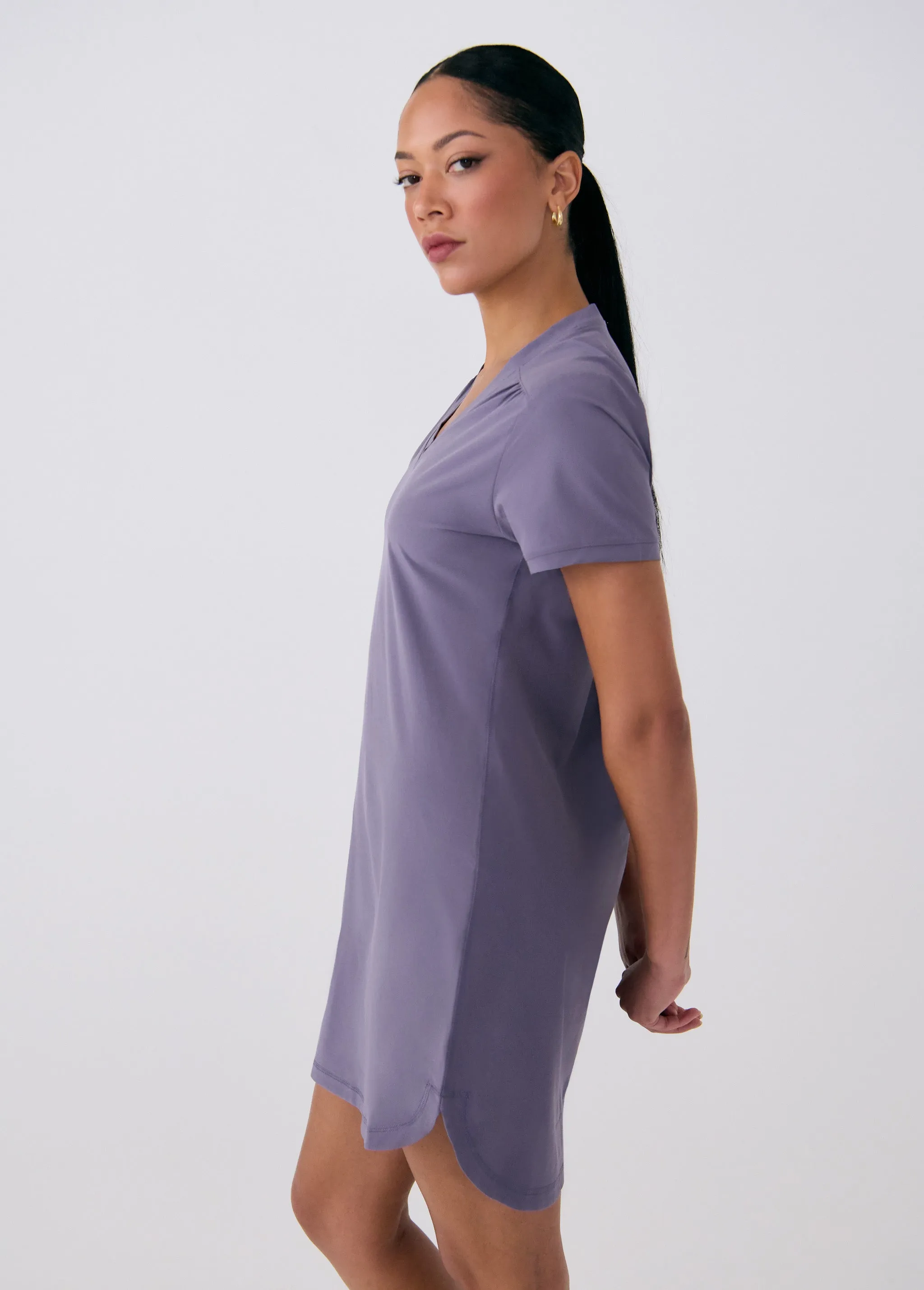 Olivie V Neck Dress