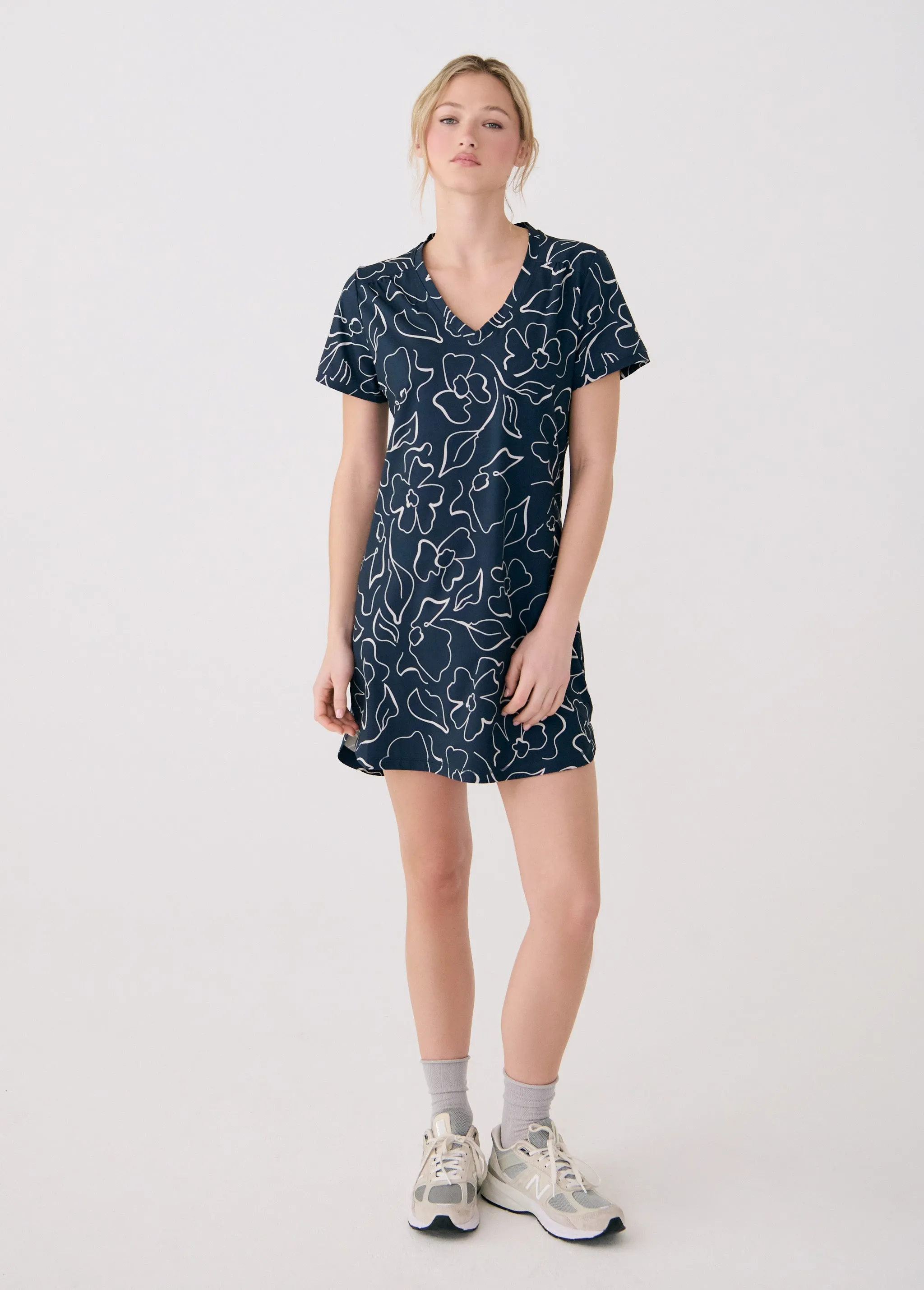 Olivie V Neck Dress