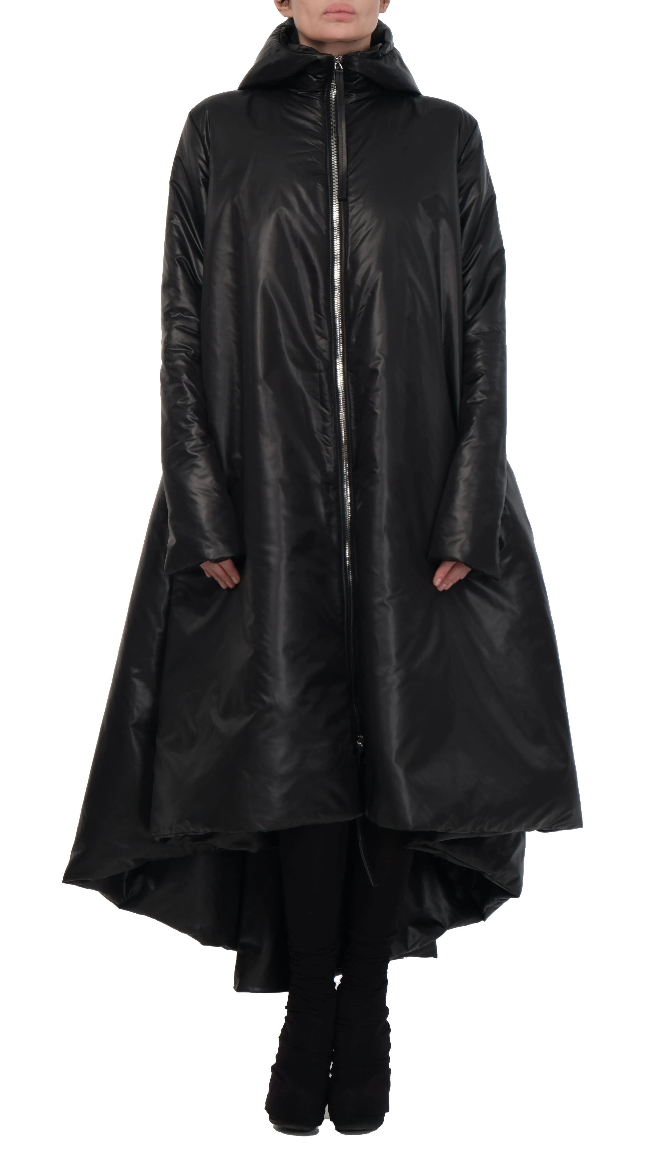 Padded Puffer Jacket with Hood