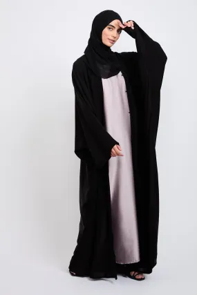 Premium Open Farasha - Black