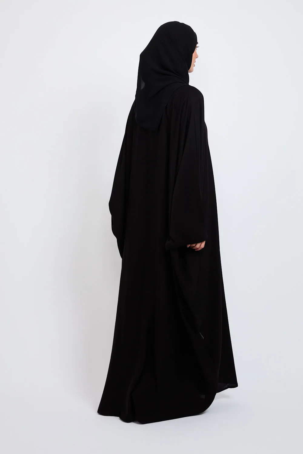 Premium Open Farasha - Black