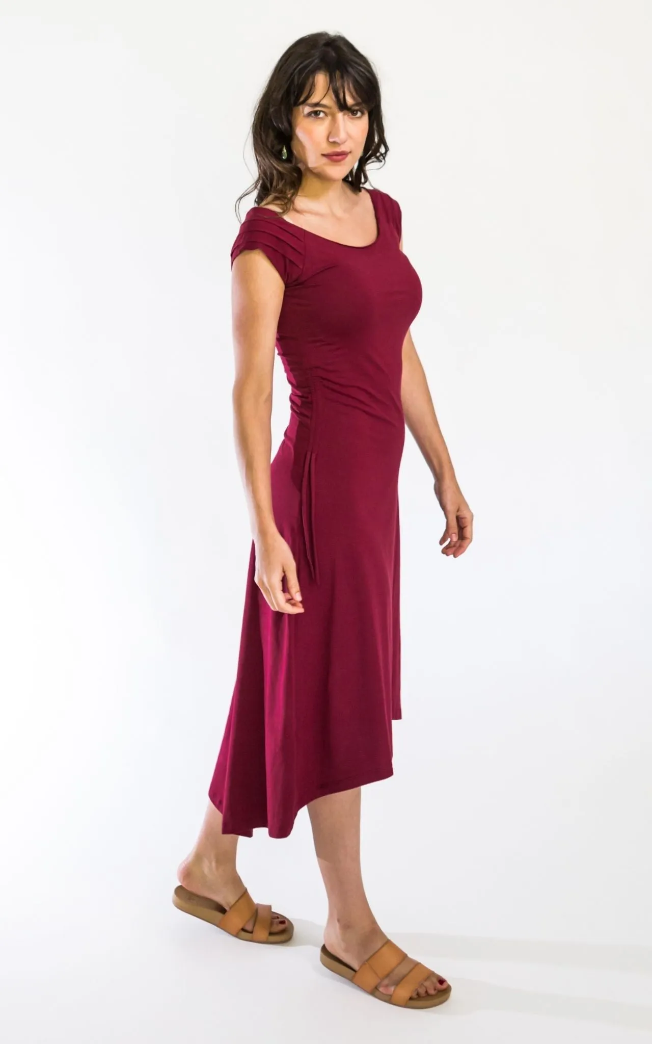 Priya Dress - Berry