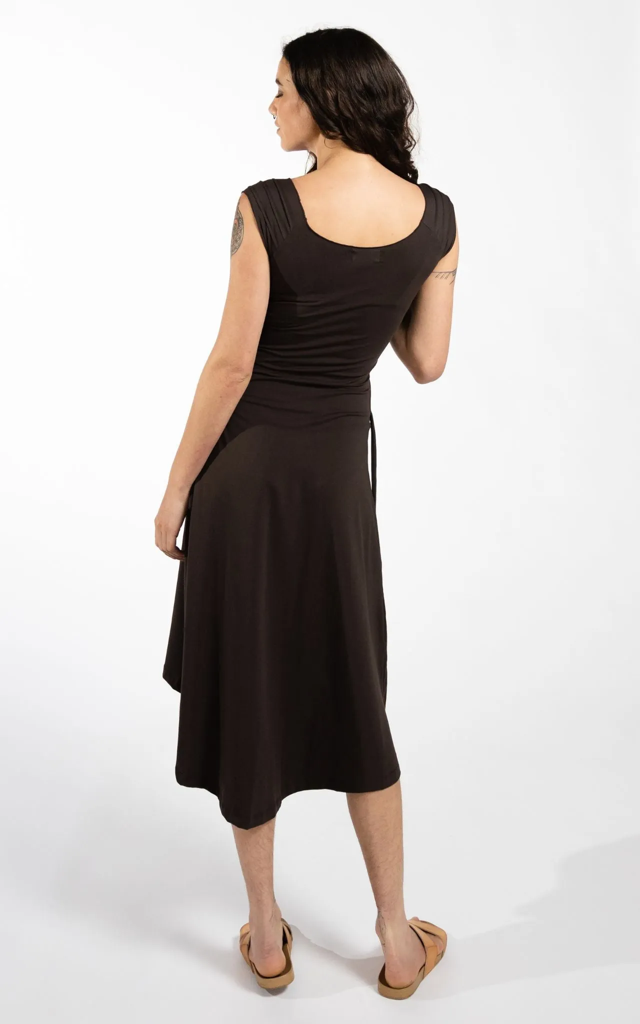 Priya Dress - Chocolate