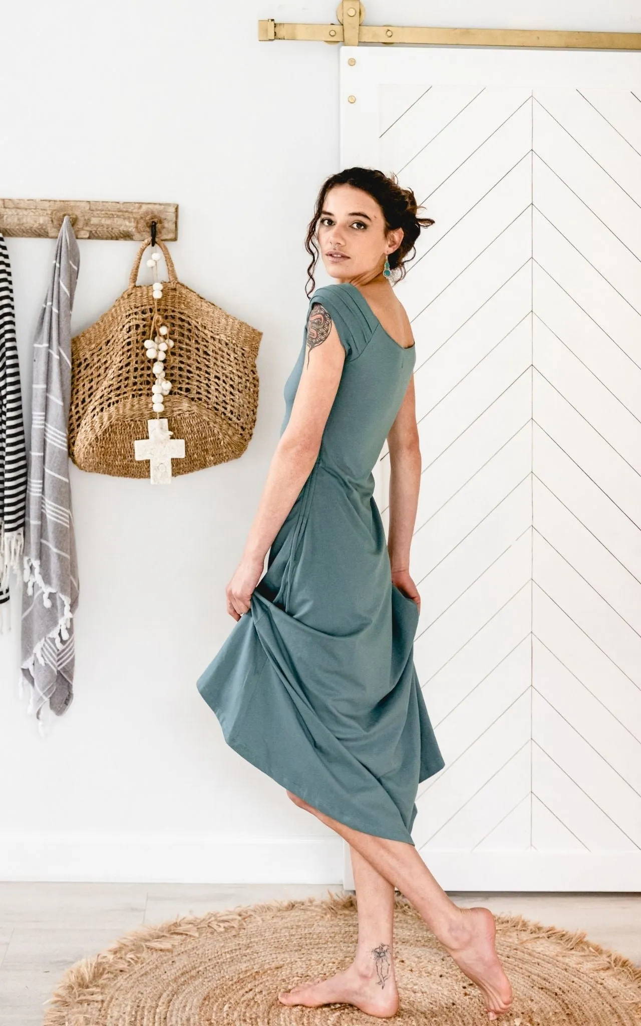 Priya Dress - Ocean