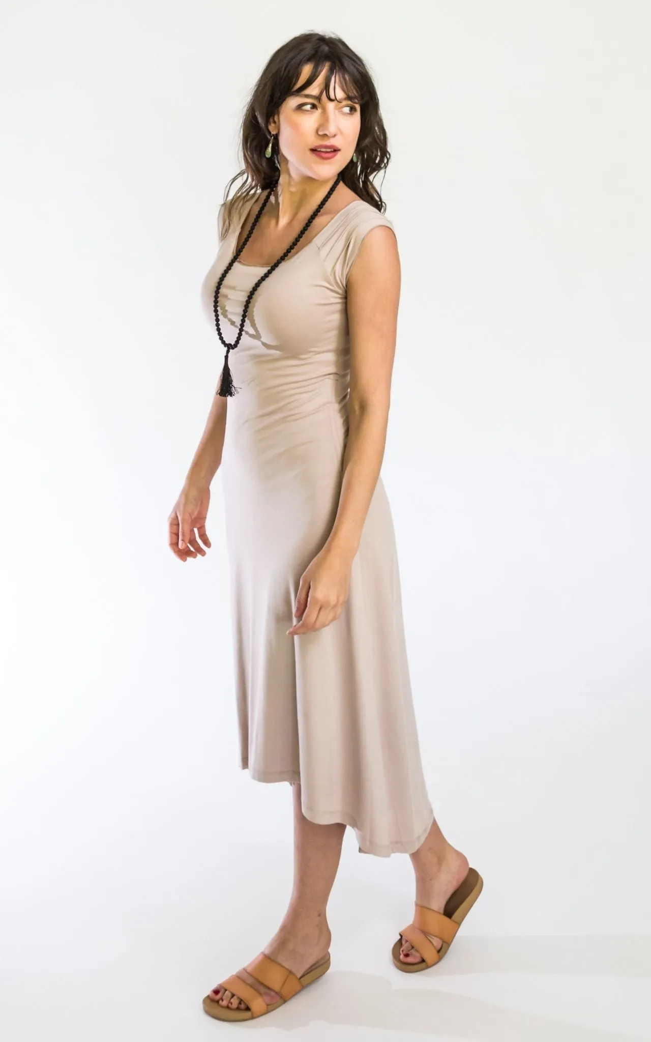 Priya Dress - Sand