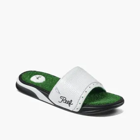 Reef Men's Mulligan Slide Sandals- Green