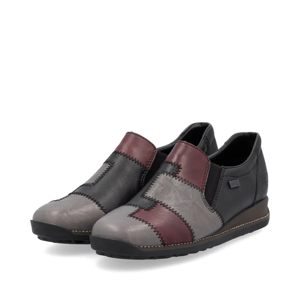 Rieker Ladies Two Tone Tex Shoe