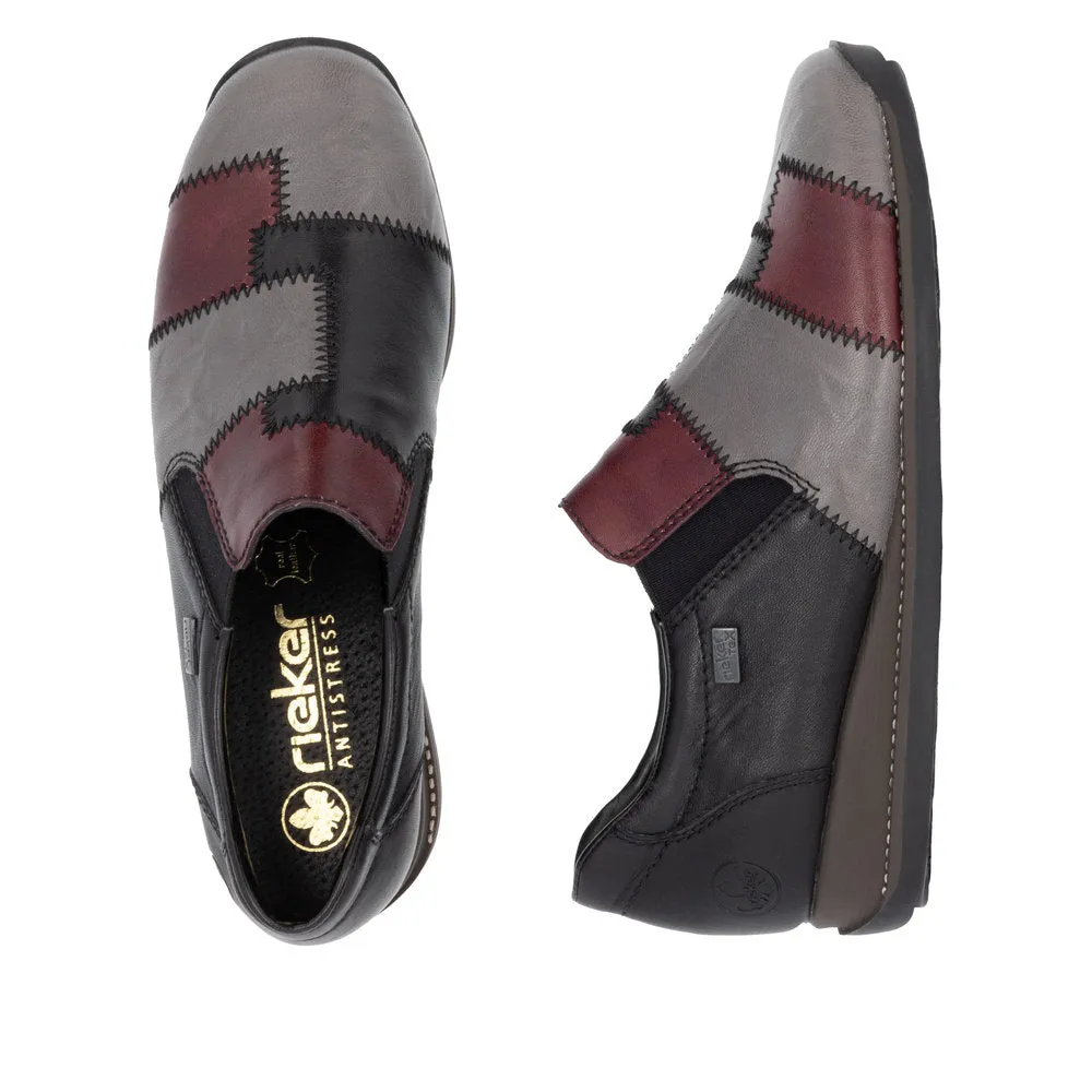 Rieker Ladies Two Tone Tex Shoe