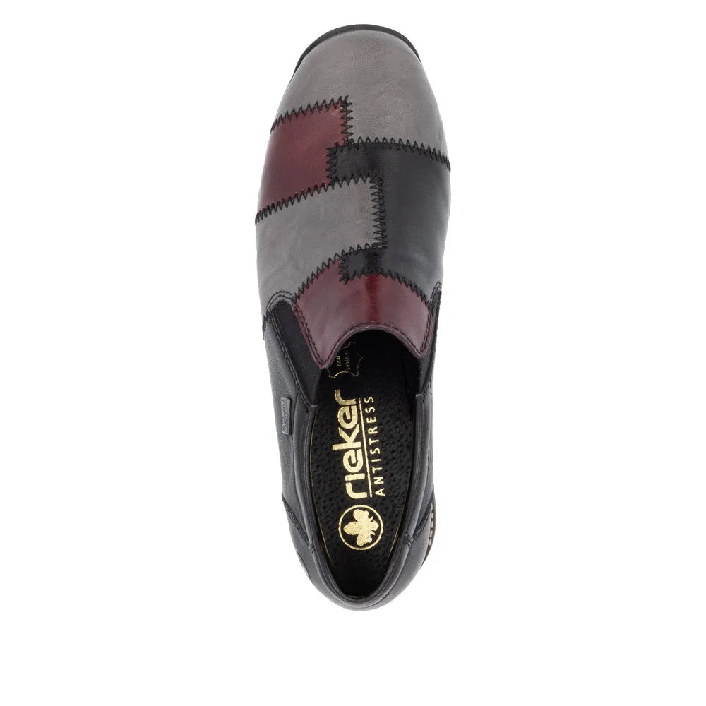 Rieker Ladies Two Tone Tex Shoe