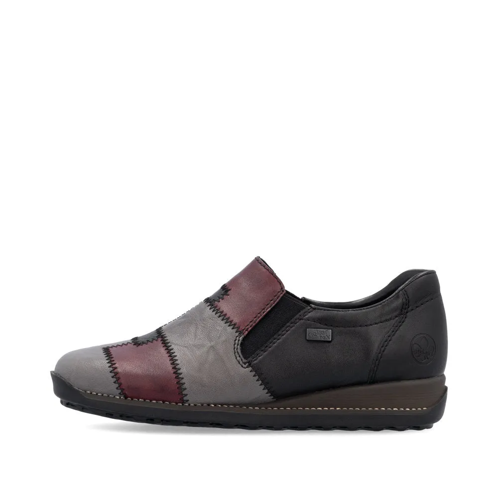 Rieker Ladies Two Tone Tex Shoe