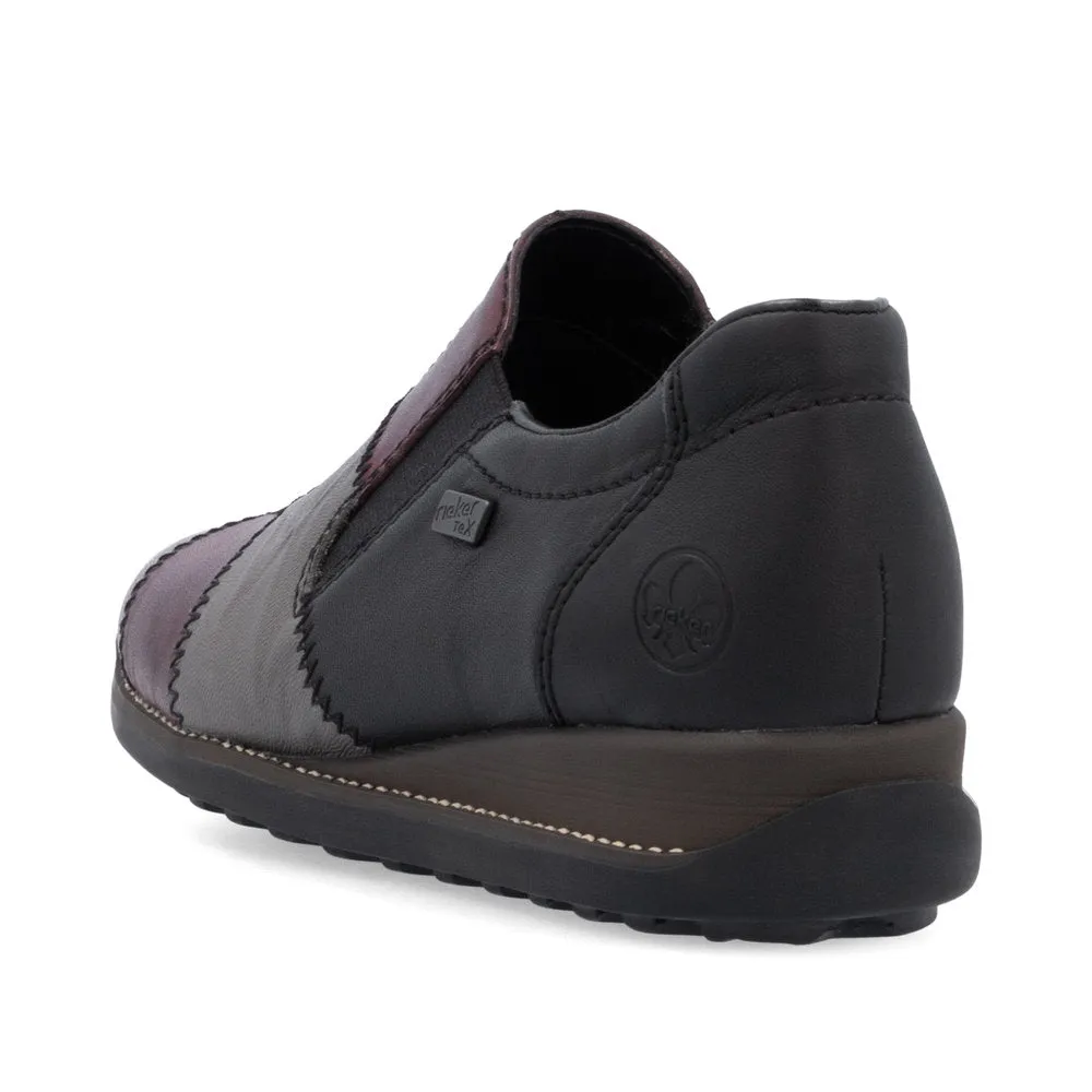 Rieker Ladies Two Tone Tex Shoe