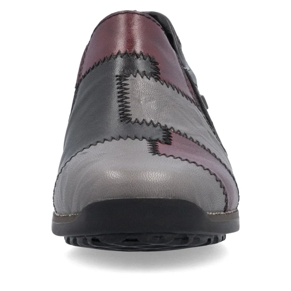 Rieker Ladies Two Tone Tex Shoe