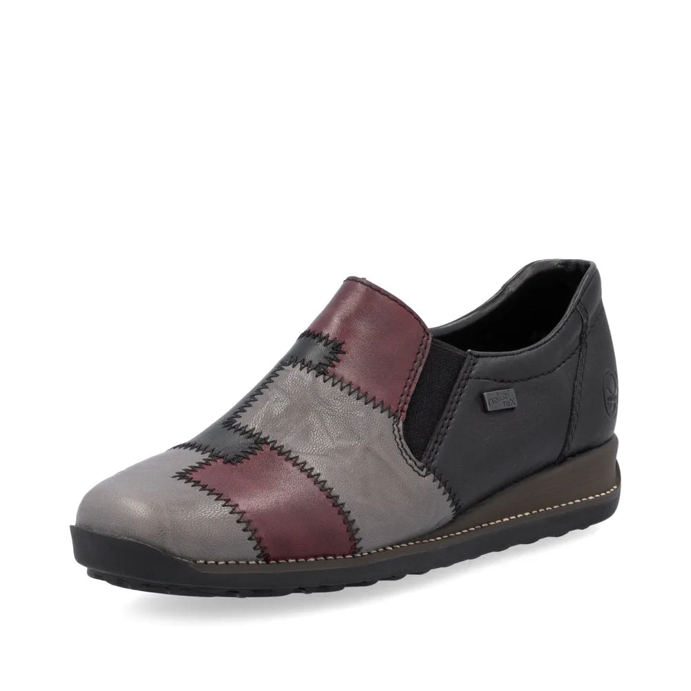 Rieker Ladies Two Tone Tex Shoe