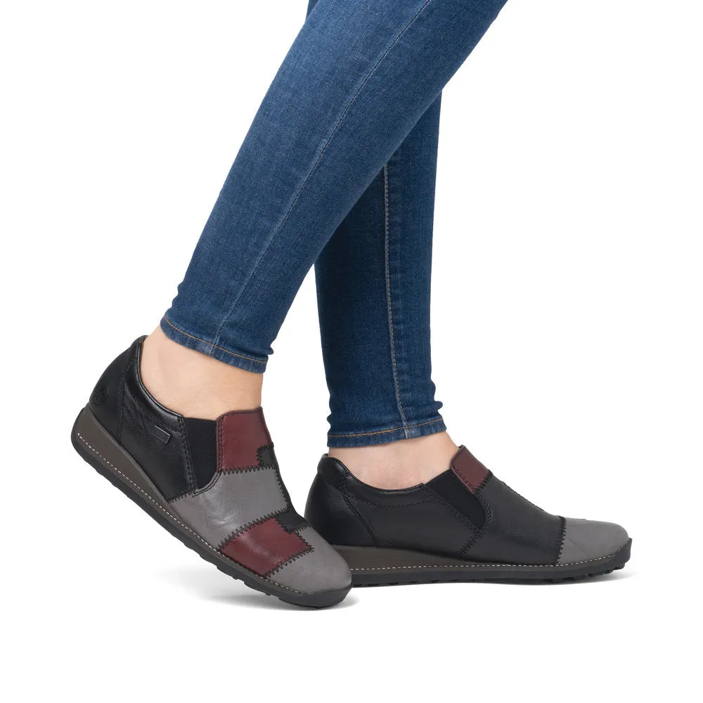 Rieker Ladies Two Tone Tex Shoe