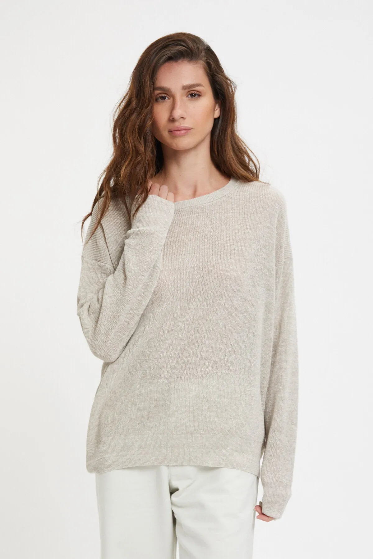 Round Longsleeve Pullover