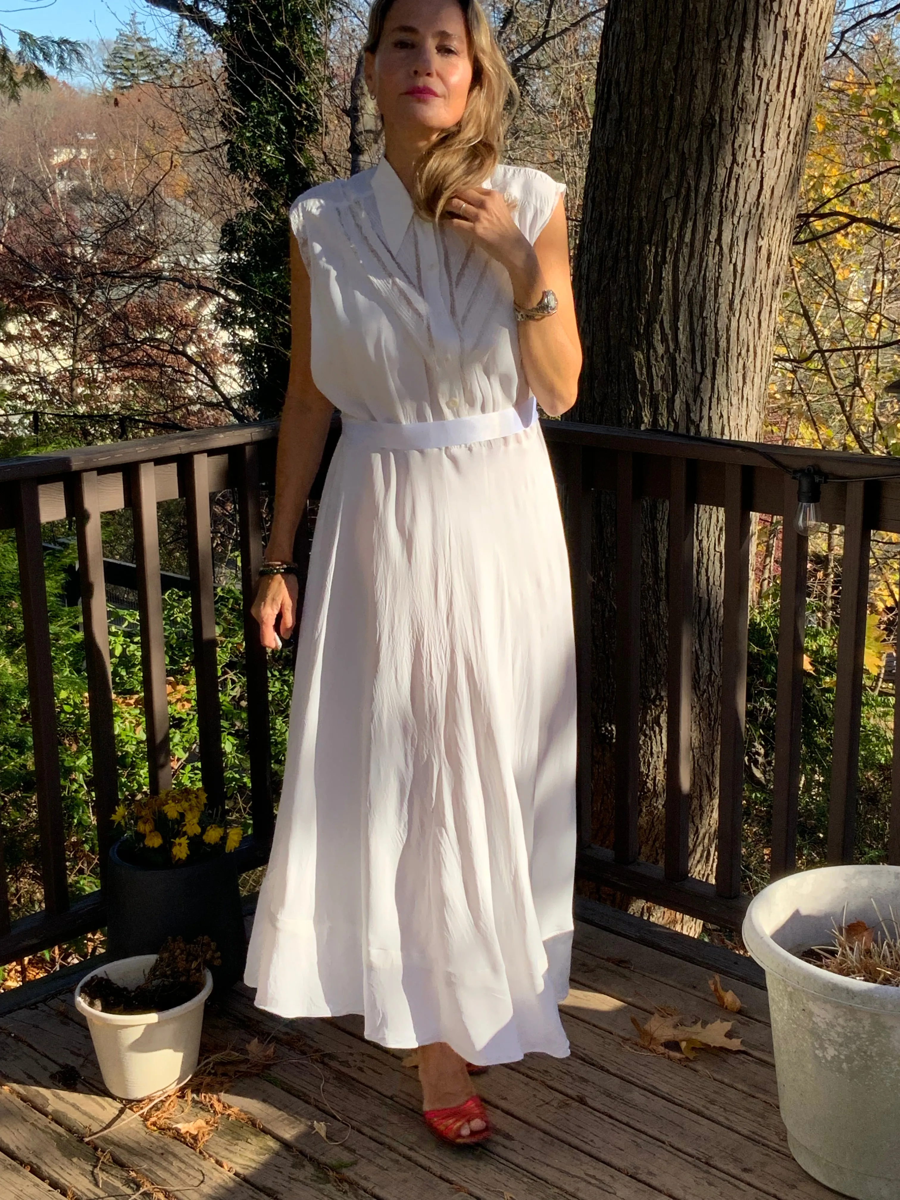 Silk Nightgown - 40s