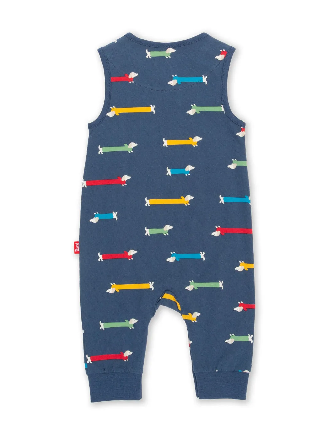 Silly sausage dungarees