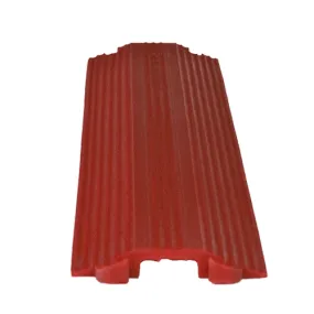 Single channel, 1/2" x 1 1/2" Cord Cover-Red