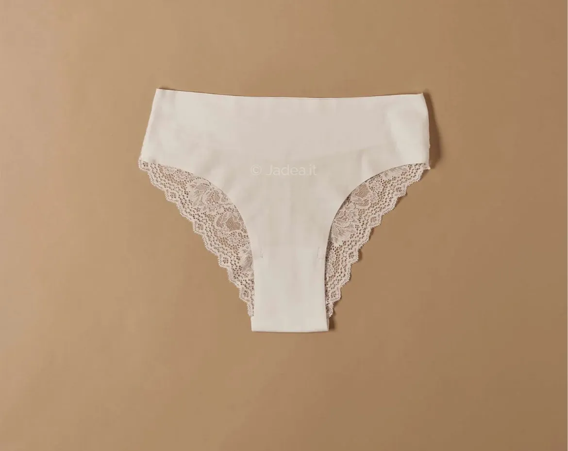 Slip laser con pizzo retro 8014
